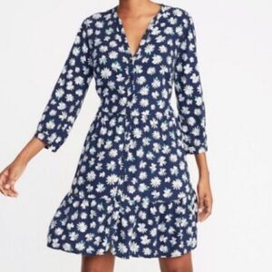 Old Navy Tunic Floral Dress Size S